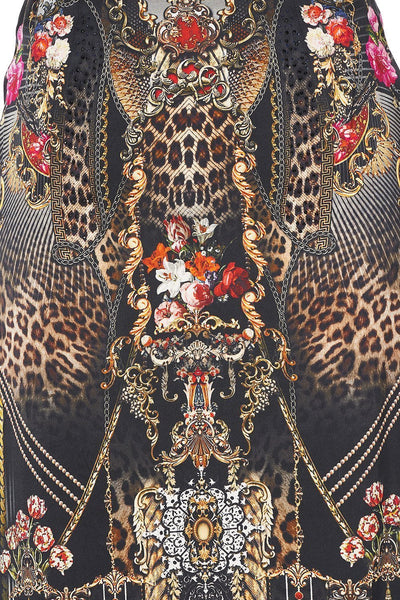 Slip Midi Skirt- Gothic Goddess