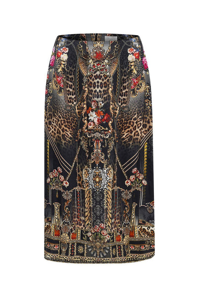 Slip Midi Skirt- Gothic Goddess