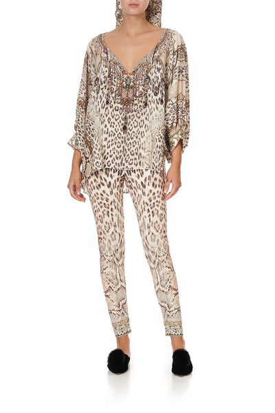 Raglan Sleeve Blouse W/ Cuff- All Is Nouveau