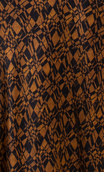 Checkmate L/S Maxi Dress