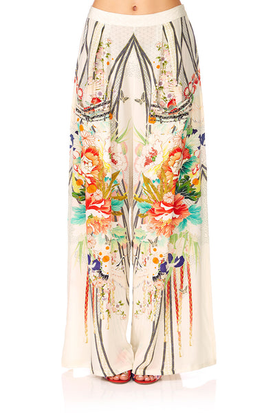 Wide Leg Trouser W/ Front Pockets- Ms Maiko