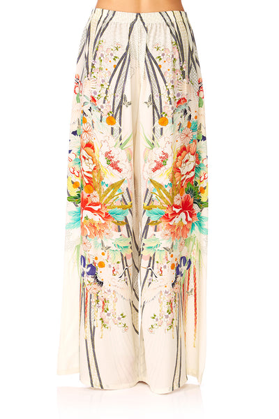 Wide Leg Trouser W/ Front Pockets- Ms Maiko