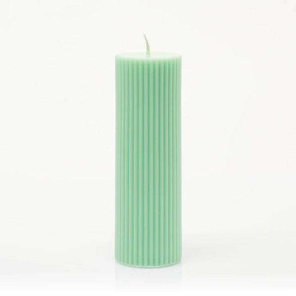 Pillar Pastel Green Candle