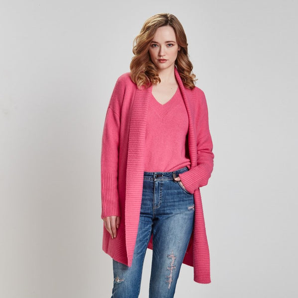 Compel Cardi- Lipstick