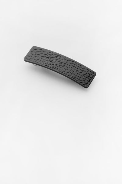 Embossed Clip Black
