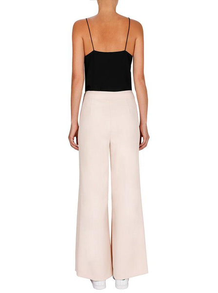 Day To Night Wide Leg Pant- Bare Beige