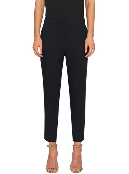 Day To Night Crop Tapered Pant- Black