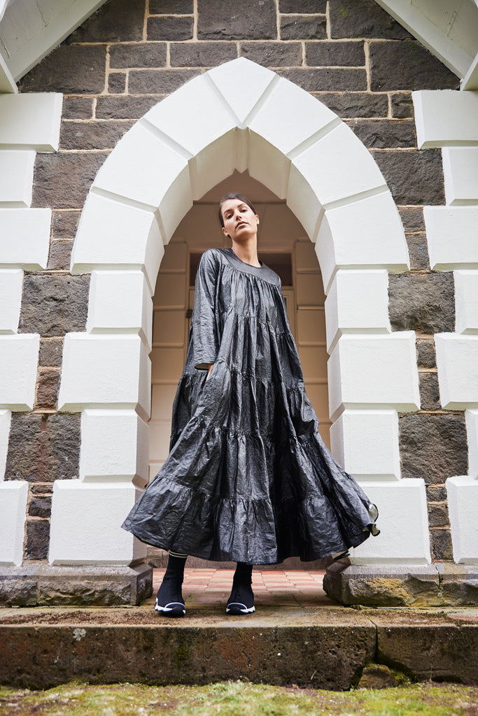 Plastic Dress- Black