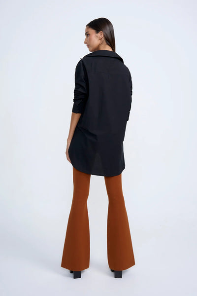 THE DYLAN SHIRT- BLACK