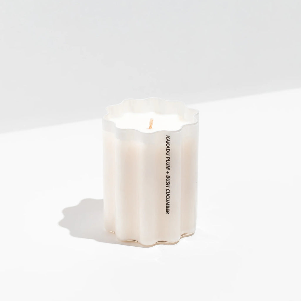 WAVE CANDLE - KAKADU PLUM + BUSH CUCUMBER