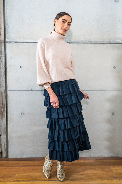 AM Delilah Skirt - Navy