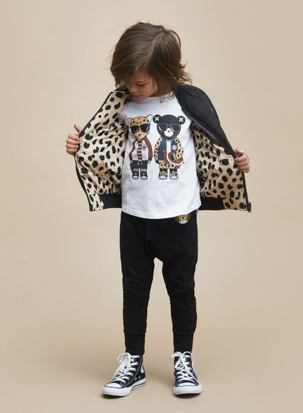 Animal Spot Reversible Bomber