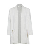 3/4 Sl Jogger Jacket- Chalk Marl