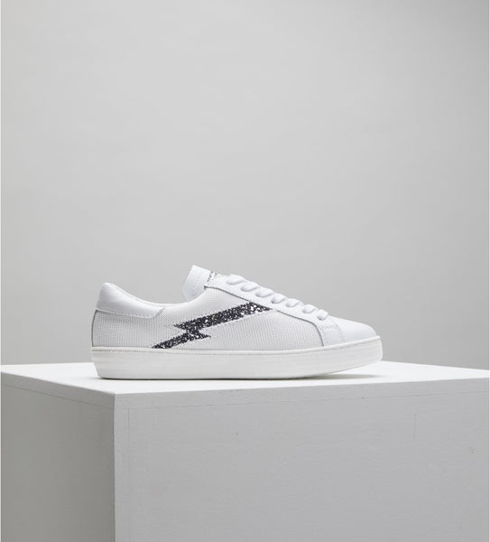 Alice- White Mesh/ Graphite