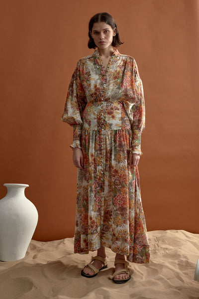 Sylvia Floral Blouse