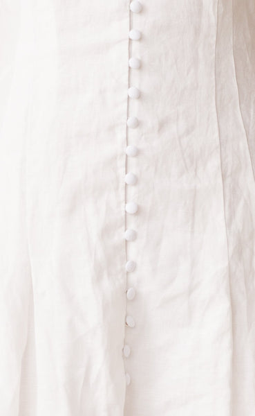 Puka Shell Mini Dress- Ivory