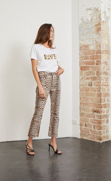 Rave Cave Tee- White