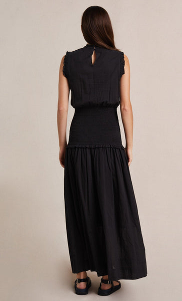 Felice Shirred Dress- Black