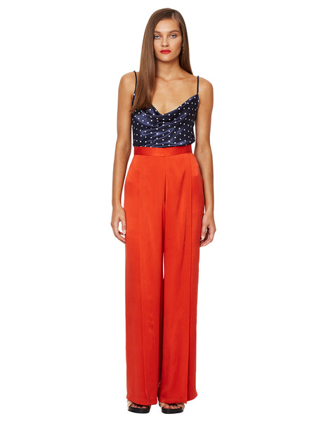 Saint Sabine Pant- Orange Red