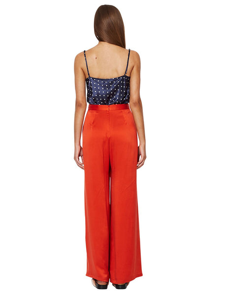 Saint Sabine Pant- Orange Red