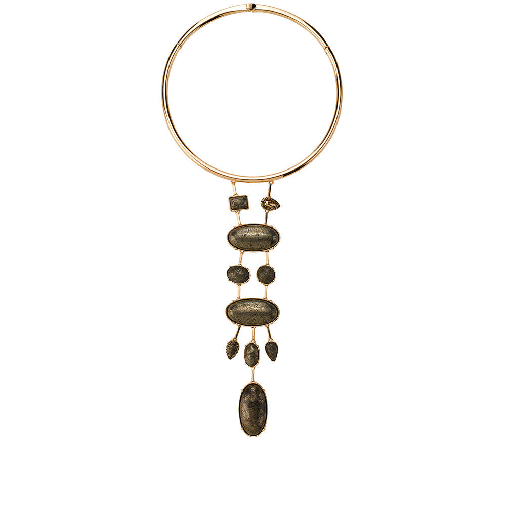 Hunter & Gatherer Collar Necklace- Iron
