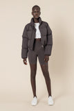 Topher Puffer Jacket- Coal