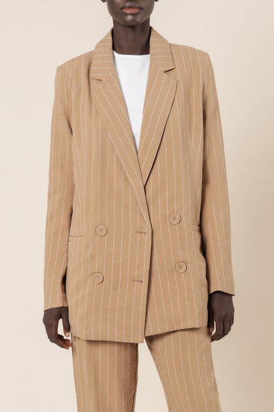 Finley Pinstripe Blazer