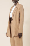 Finley Pinstripe Blazer