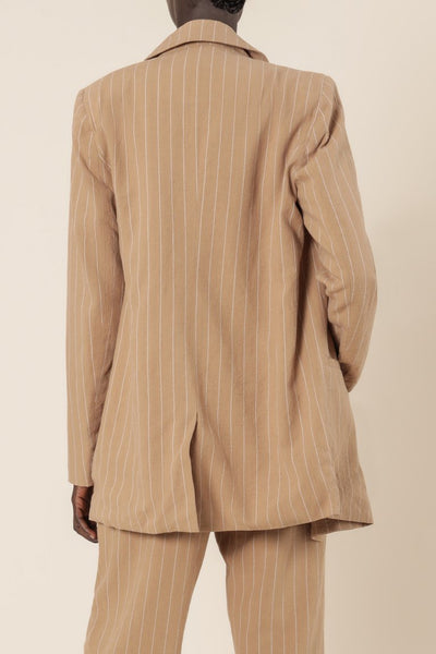 Finley Pinstripe Blazer