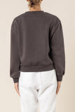 Nude Lucy Slogan Sweat- Coal