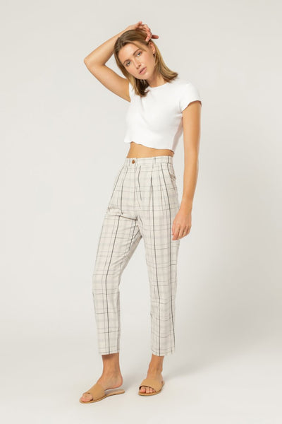 Wren Check Pant