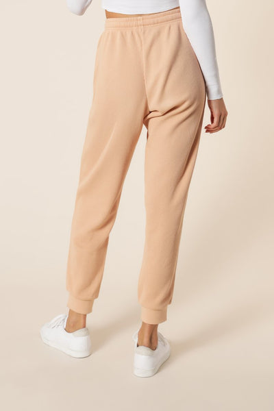 Uma Waffle Trackpant- Biscuit