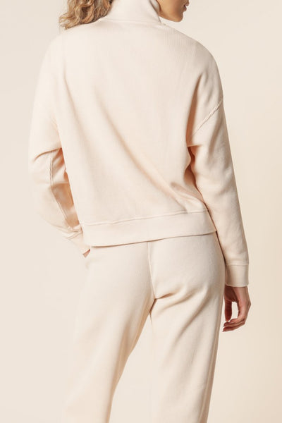 Uma Waffle Rugby Top- Almond