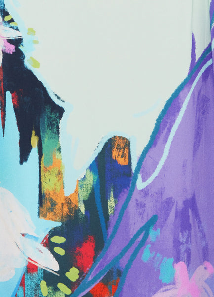 Illusory Silk Skirt - Phantom