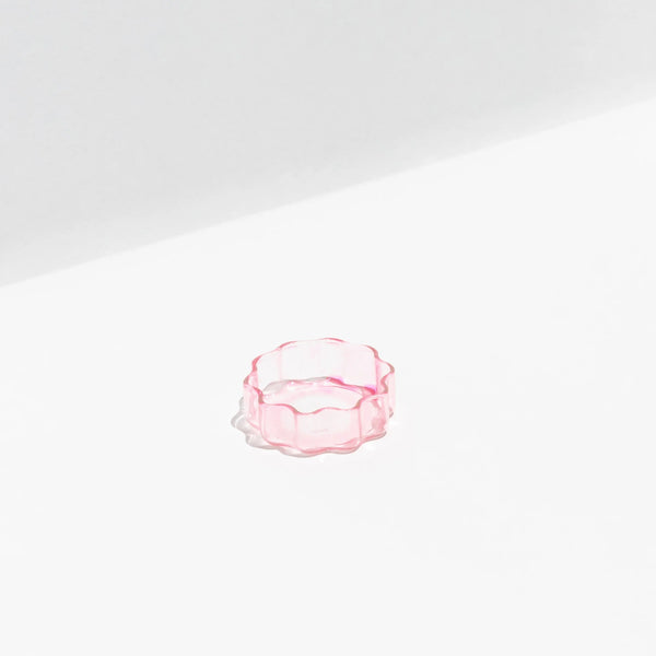 WAVE INCENSE HOLDER - PINK