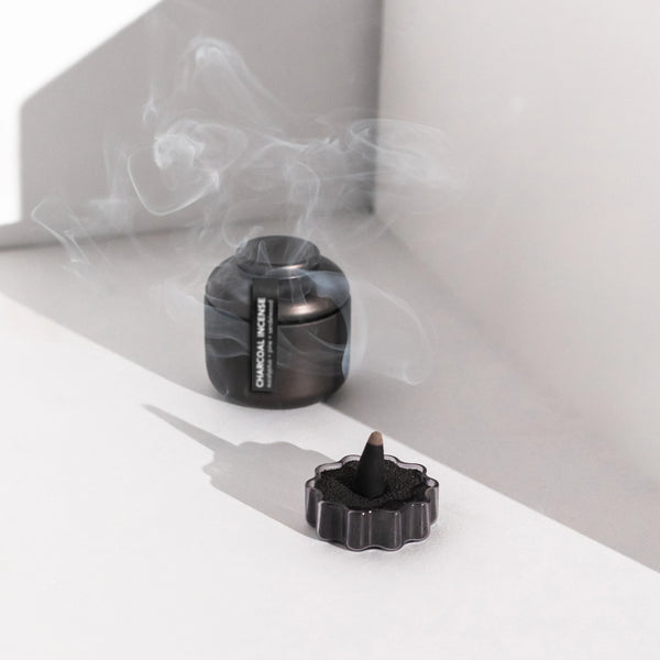 WAVE INCENSE HOLDER - SMOKE