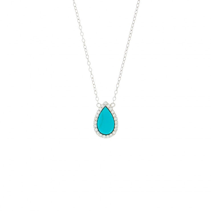 Isla Bardot Necklace- Turquoise