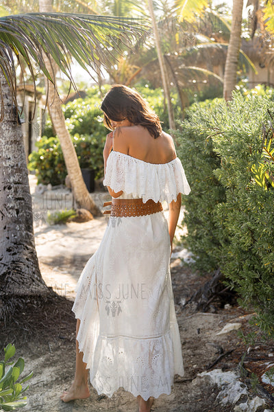 Byzance Dress- White