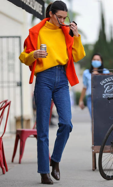 Romana Knit Jumper- Fire