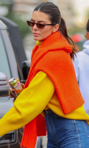 Romana Knit Jumper- Fire