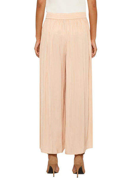 Look Twice Wide Leg Pant- Nude