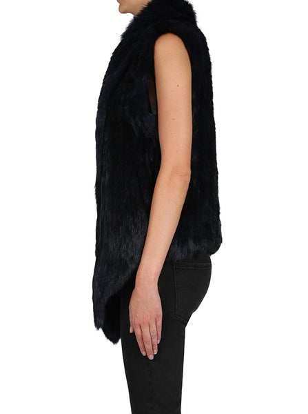 Lush Luxe Vest- Navy