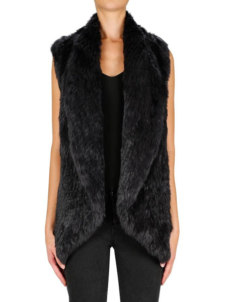 Lush Luxe Vest- Anthracite