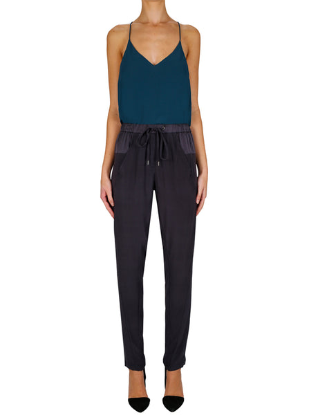 Luxe Leg Jogger- Anthracite