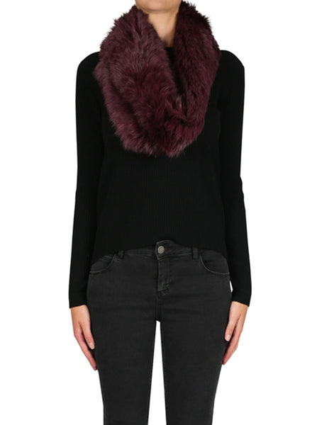Lush Luxe Snood- Wine