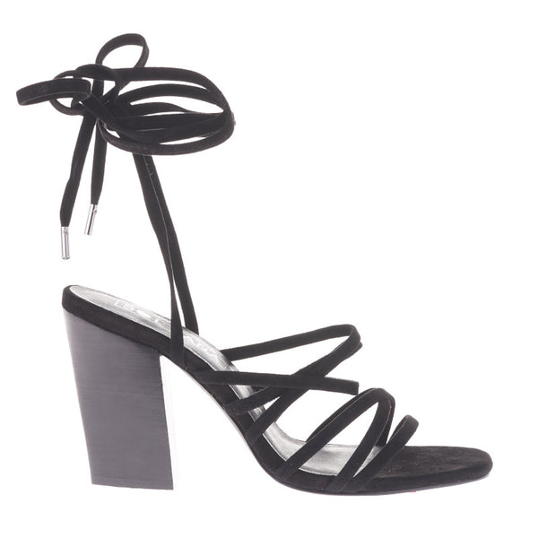 Layla Heel- Black Suede