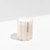 WAVE CANDLE - LEATHER + SANDALWOOD