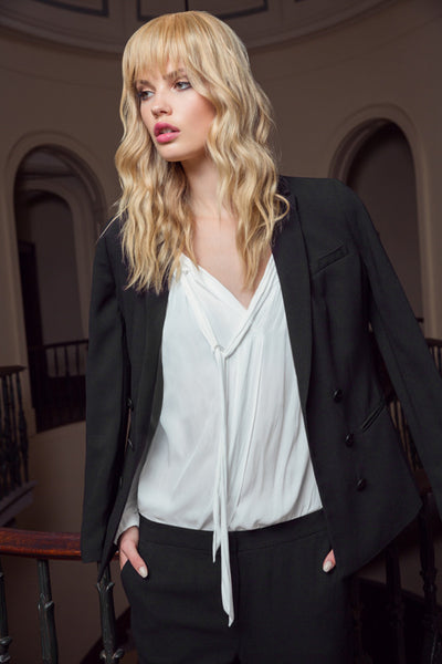 Look Twice Blouse- White