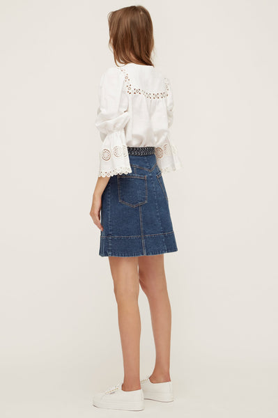 Prairie Blouse- White