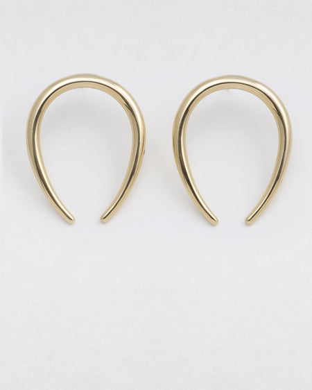 Nefertiti Earrings- Black